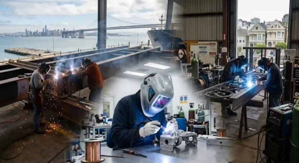 Types of Welding & Business Applications in the Bay Area