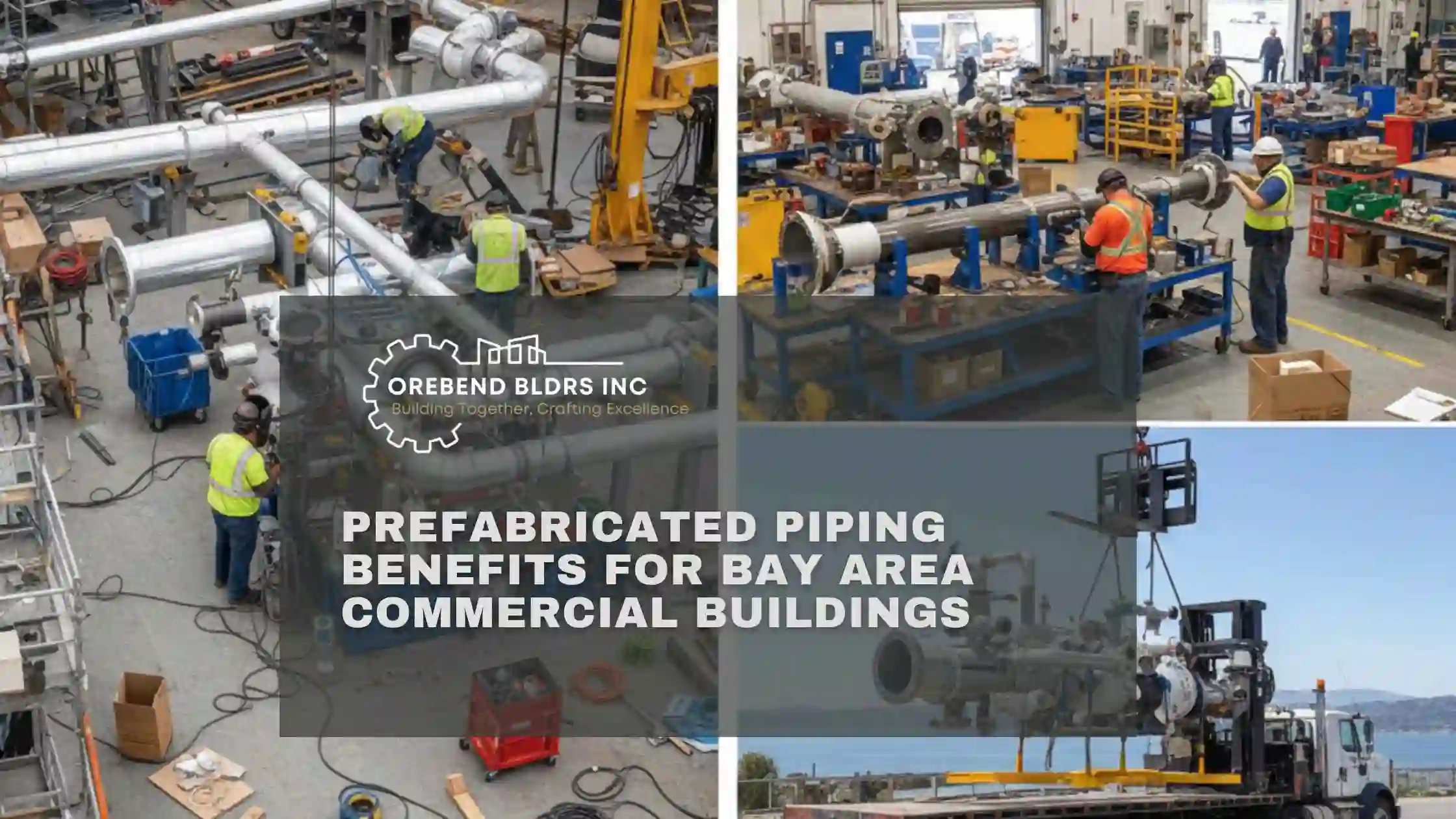 Prefabricated Piping Benefits for Bay Area Commercial Buildings