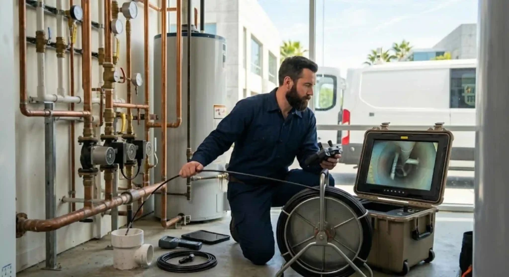 professional plumbing inspection