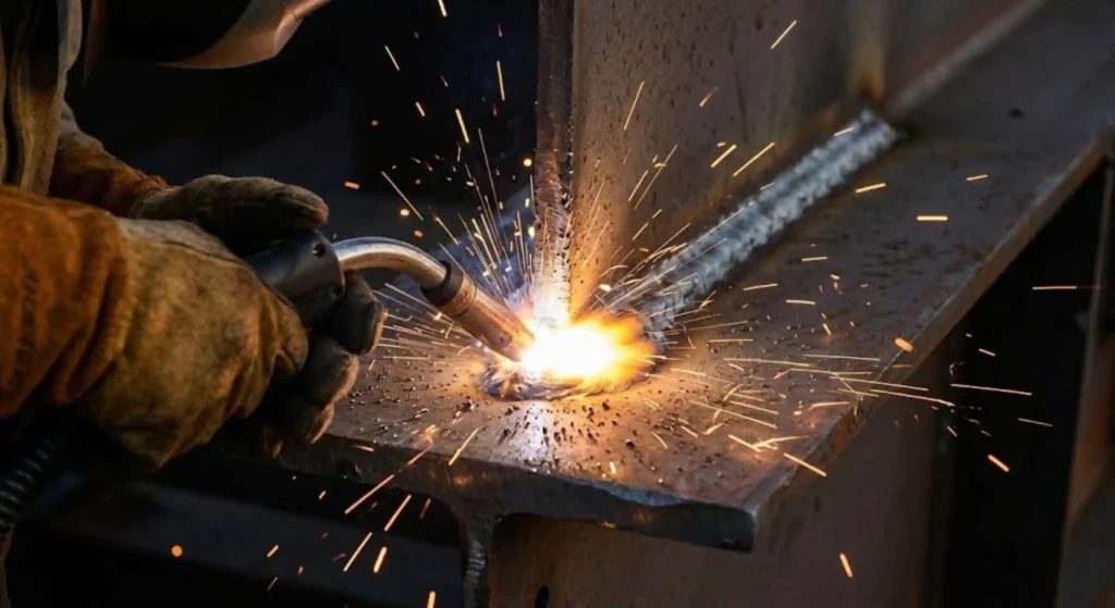 welding process close-up
