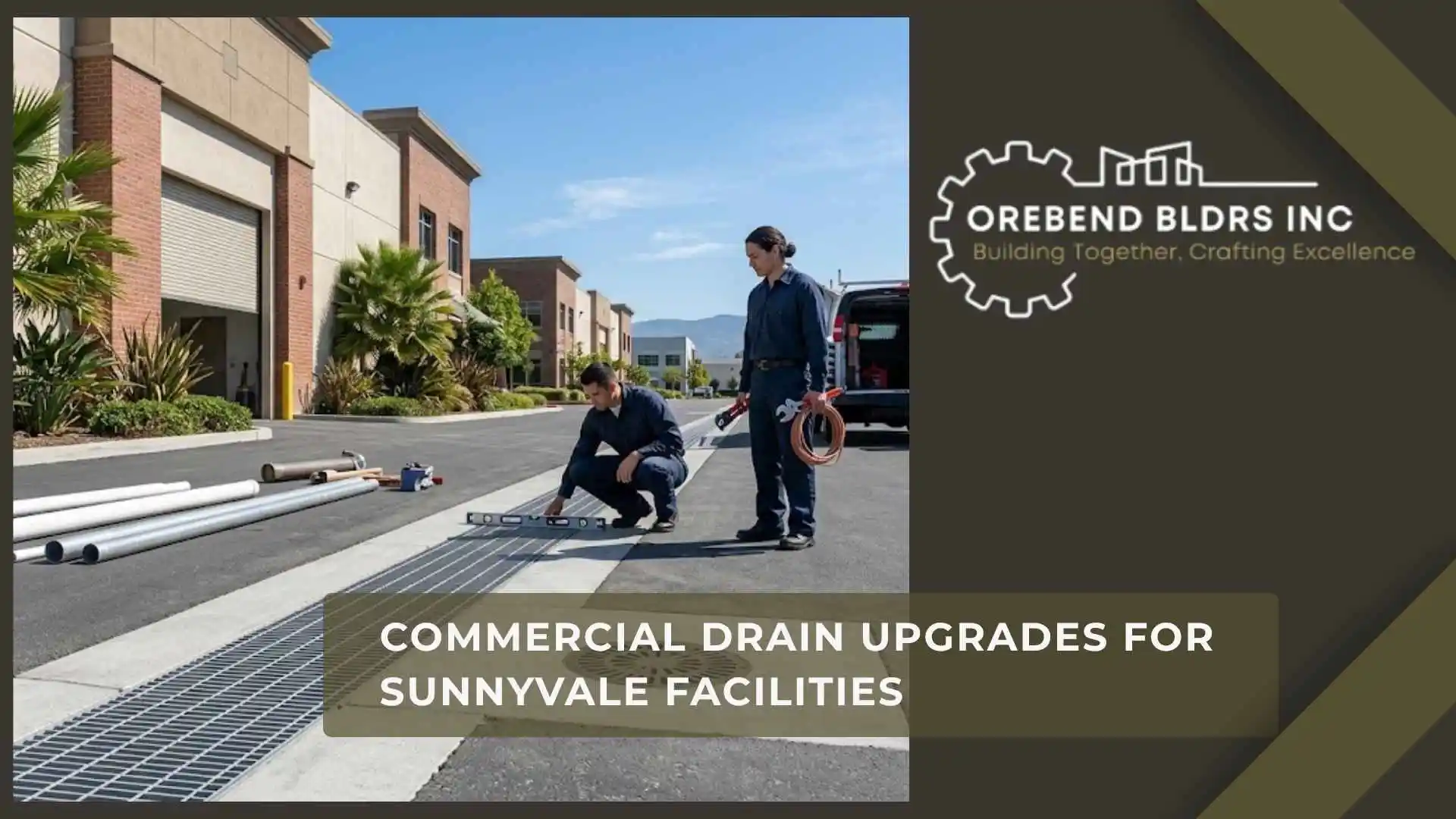 Commercial Drain Upgrades for Sunnyvale Facilities
